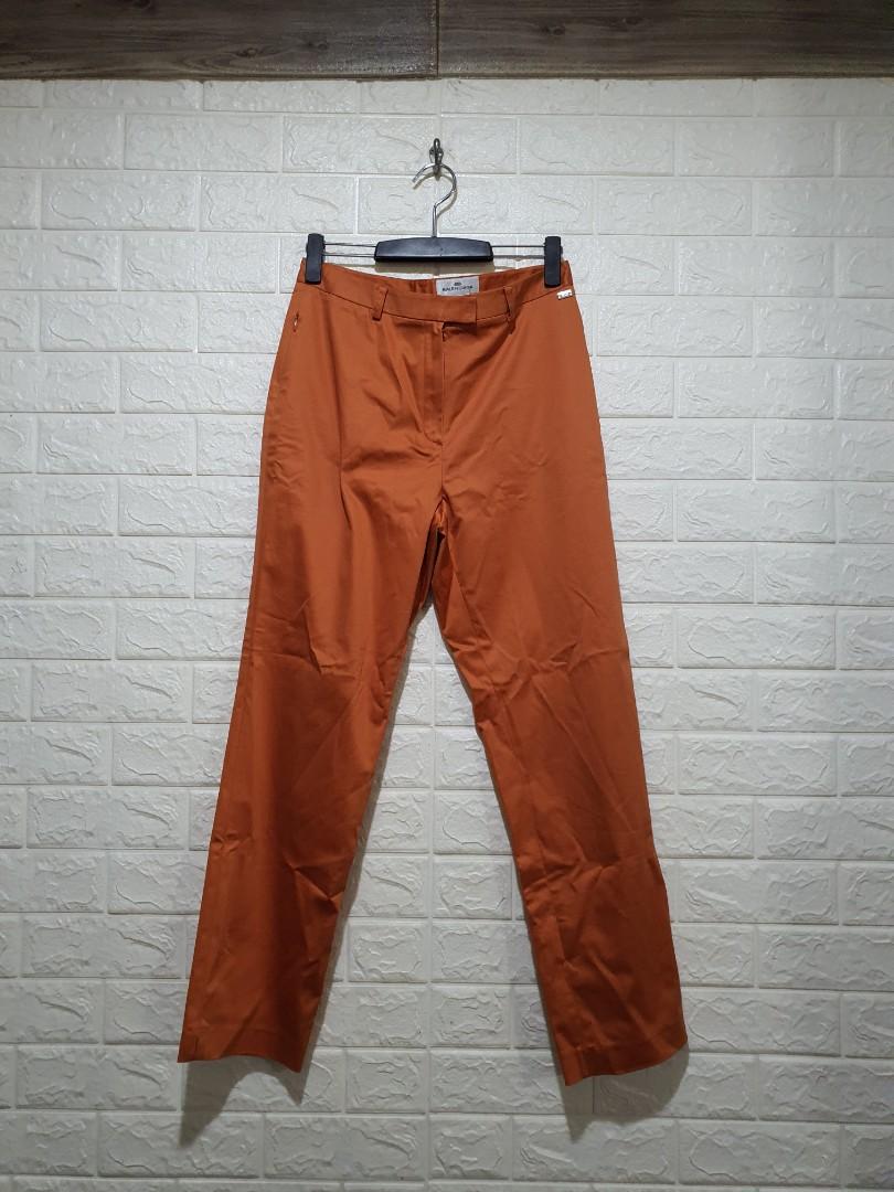 balenciaga pants orange