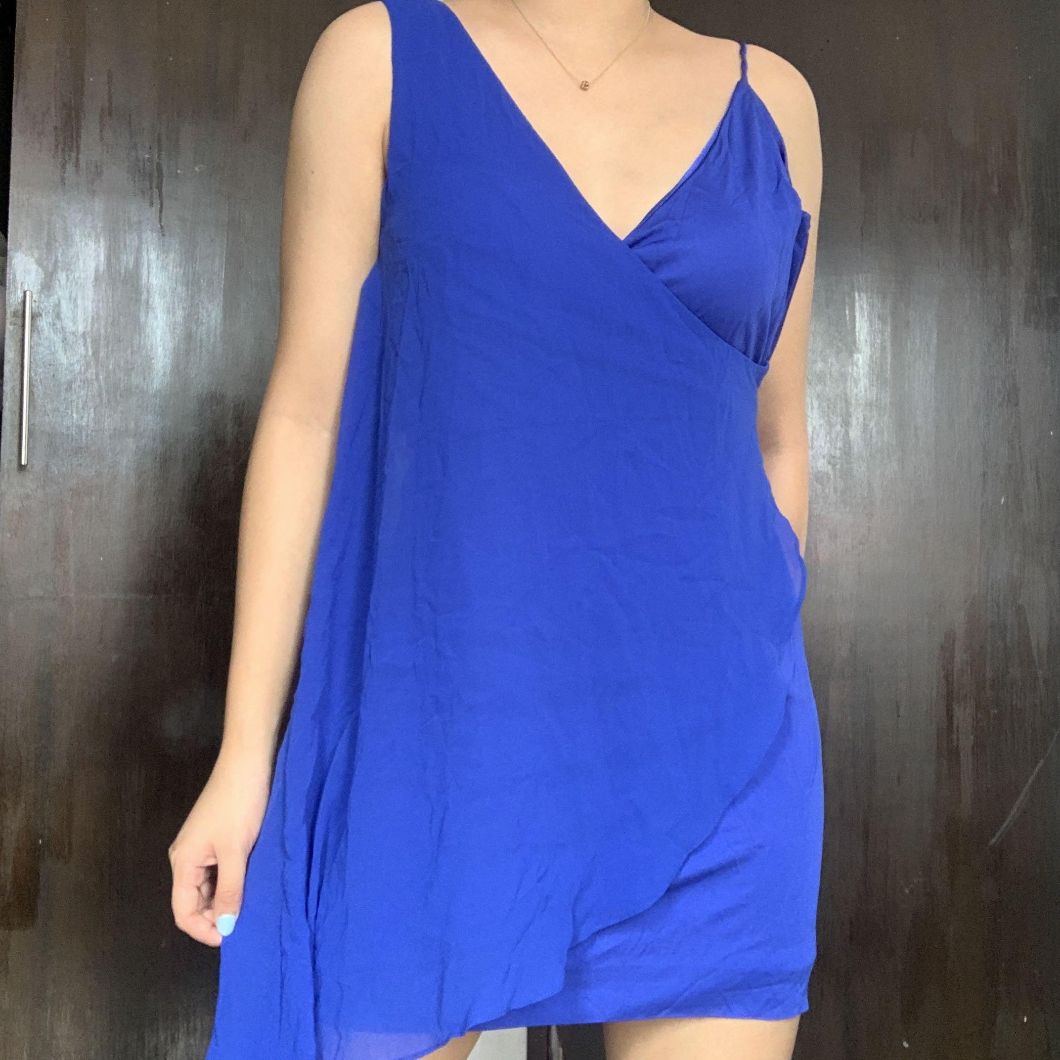 Bebe Royal Blue Dress Women S Fashion Dresses Sets Dresses On Carousell