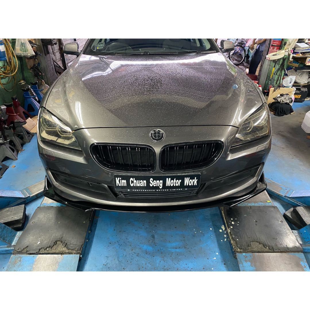 BMW 6 SERIES UNIVERSAL FRONT LIP, Car Accessories, Accessories on Carousell