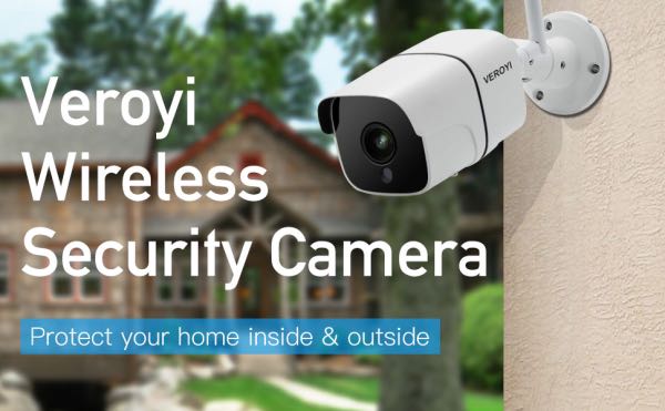 Veroyi outdoor clearance security camera