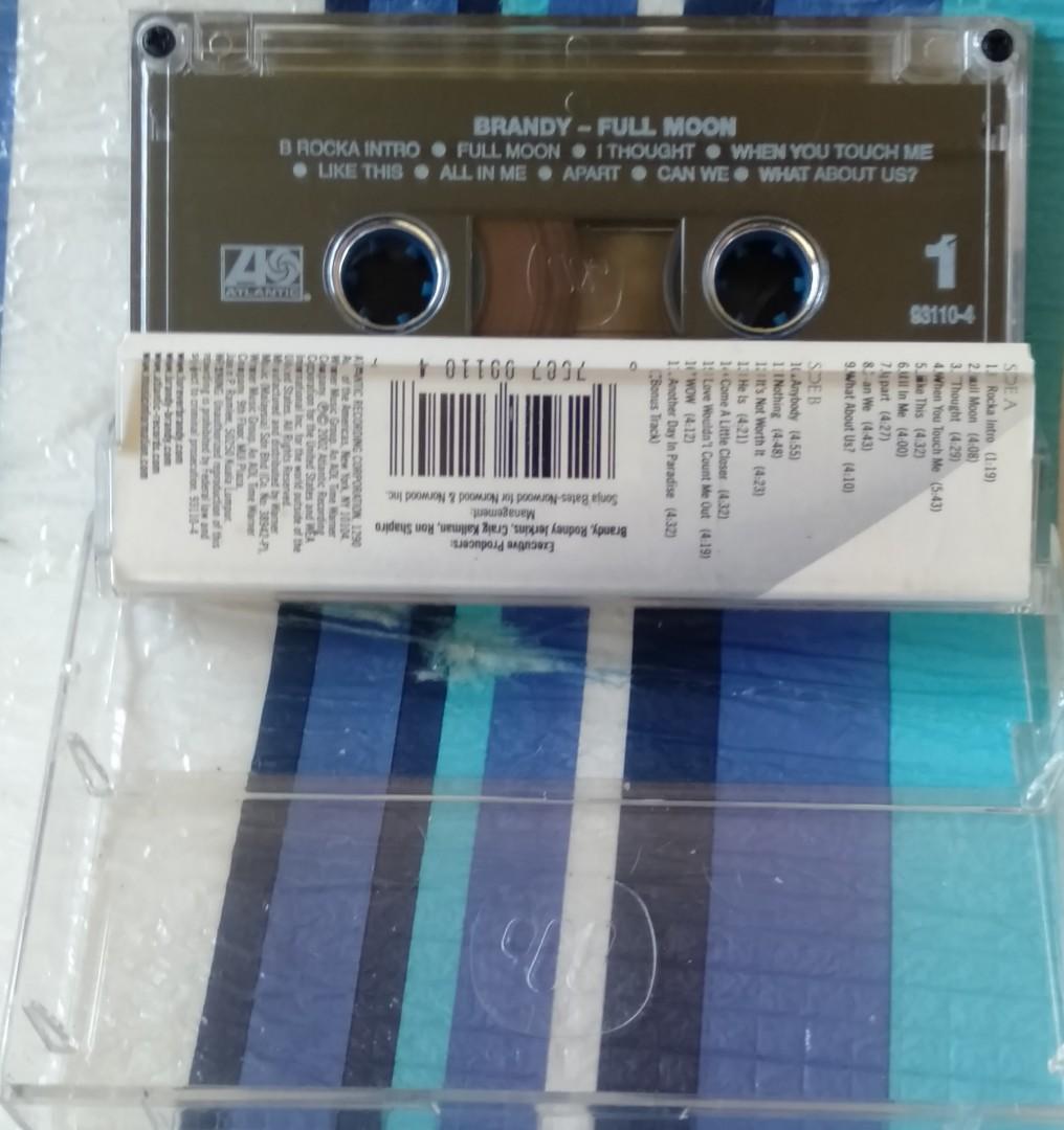 Brandy Full MoonAlbum Casette, Hobbies & Toys, Music & Media, CDs