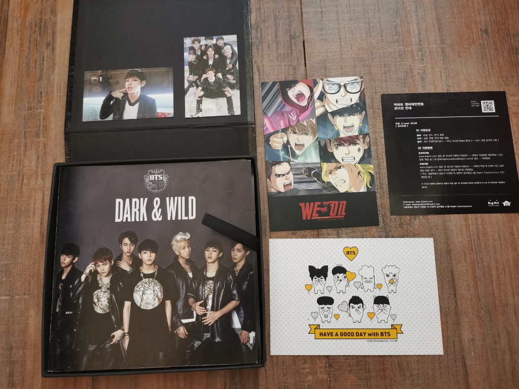 Bts Dark Wild Unsealed Full Inclusions K Wave On Carousell