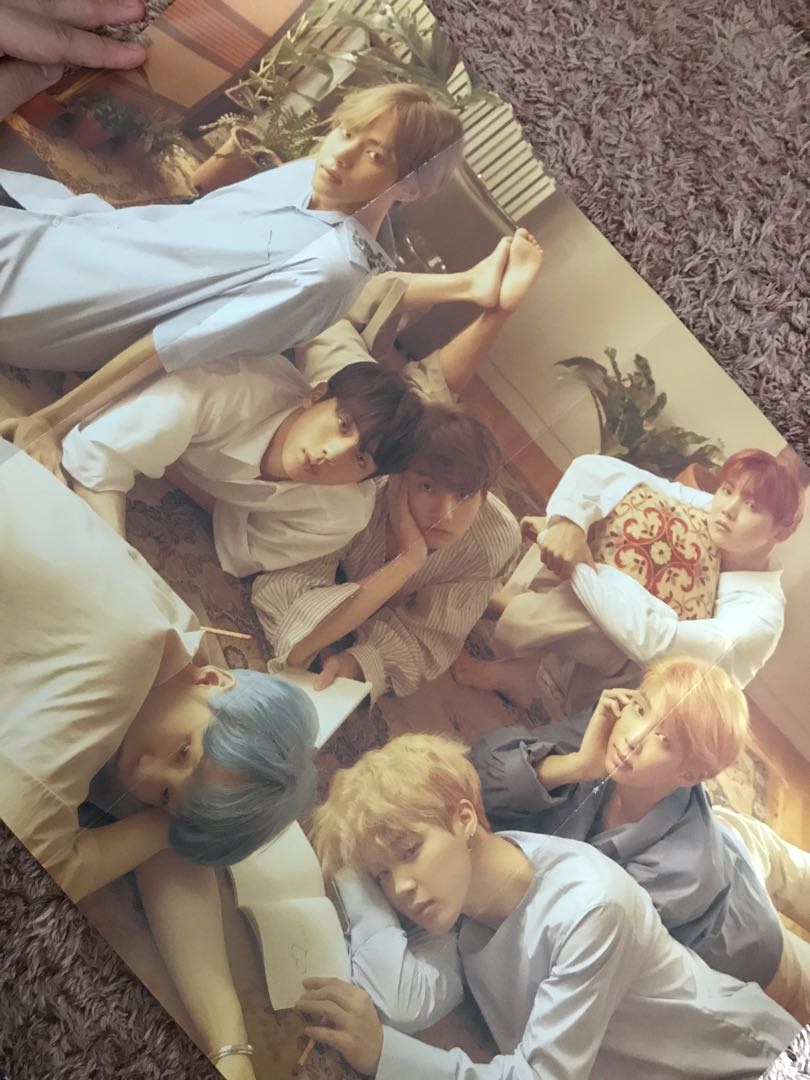 BTS LY TEAR LY HER POSTER, Hobbies &amp; Toys, Collectibles &amp; Memorabilia ...