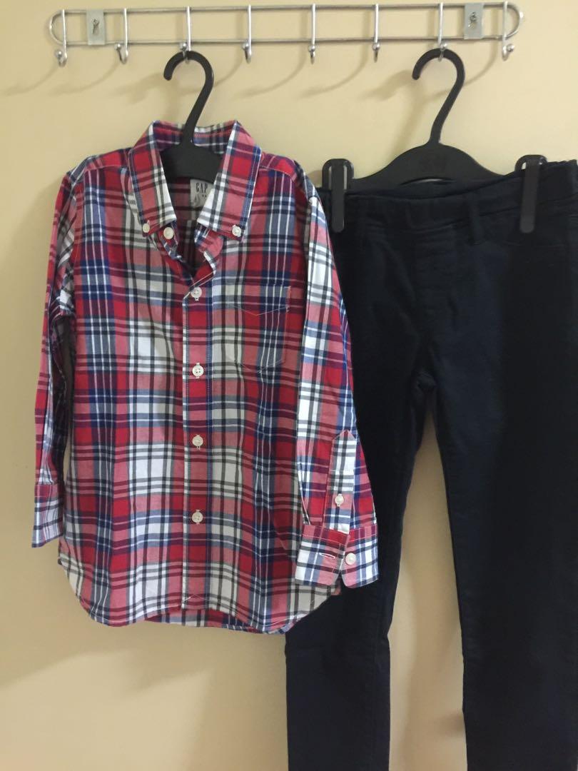 Bundle Boy Shirt \u0026 Long Pant, Babies