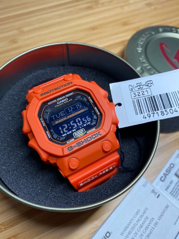 Casio G SHOCK GX 56 4ER GX 56 Orange King