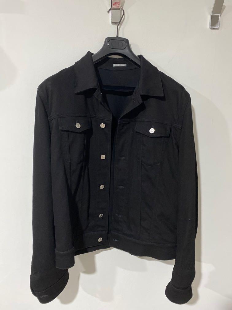 Christian Dior Atelier black denim jacket, Men's Fashion, Tops & Sets ...