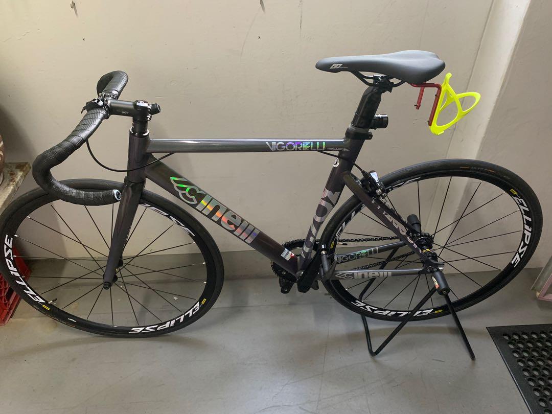 cinelli vigorelli shark black