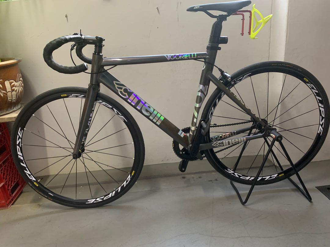 cinelli vigorelli shark black