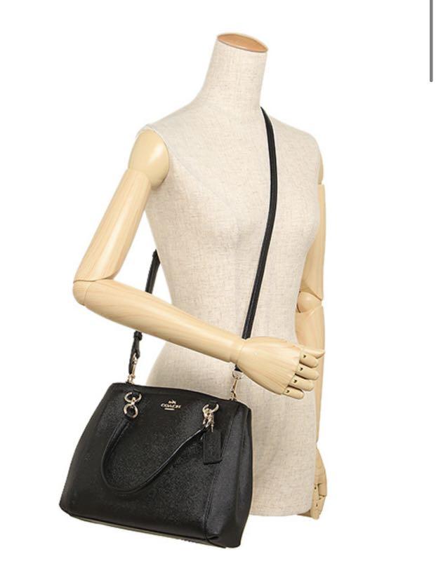 Coach crossgrain leather minetta crossbody discount