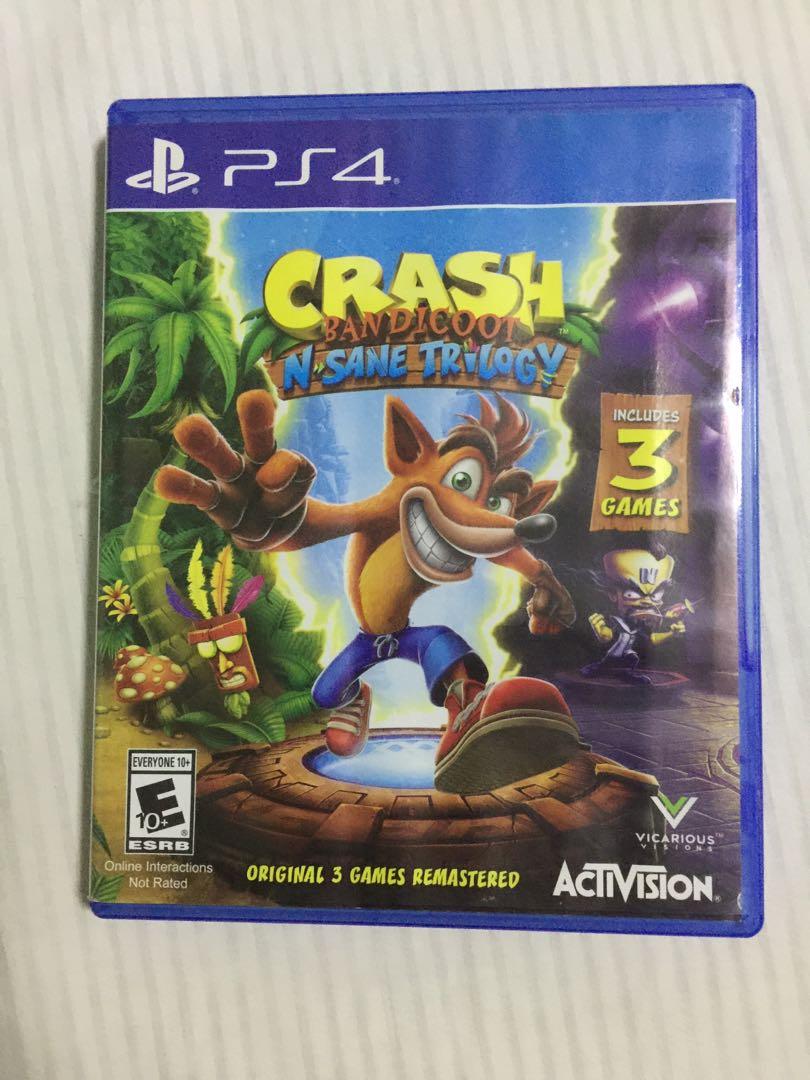 crash bandicoot ps4 for sale