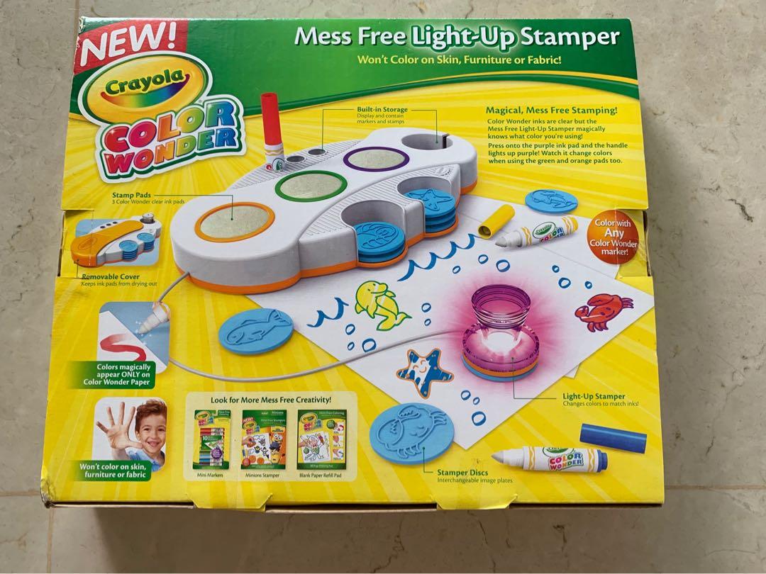 Dynamic Crayola Mess Free Light Up Stamper Design in HD