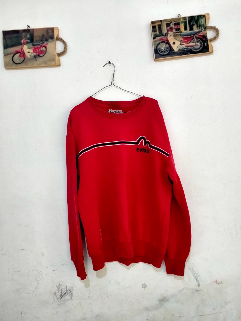 harga crewneck evisu original