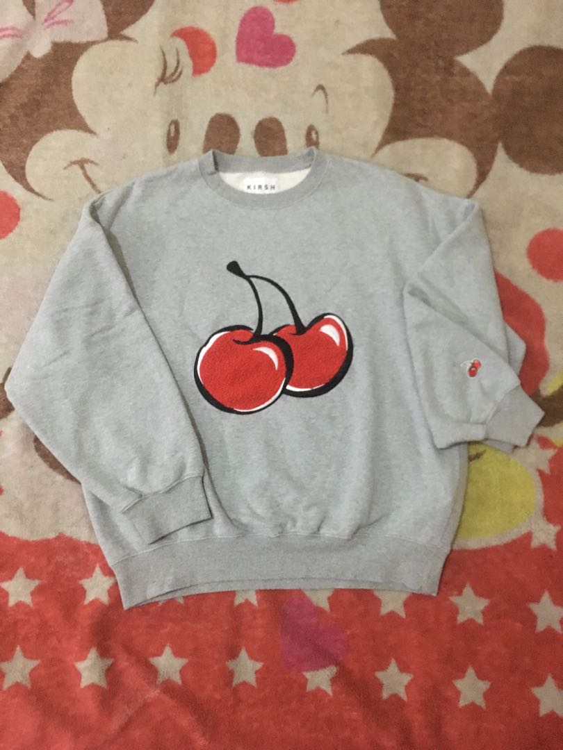 Crewneck Kirsh Cherry Original, Fesyen Pria, Pakaian , Baju Luaran di  Carousell