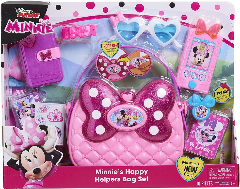 minnie helpers bag set