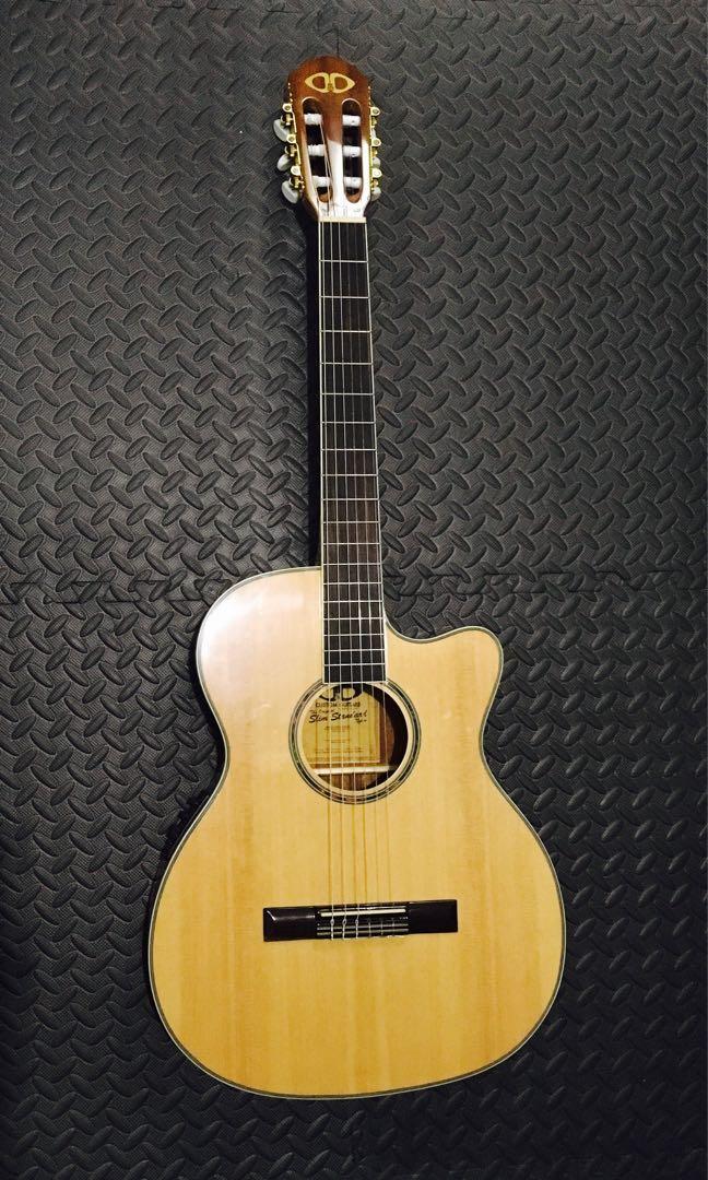 D&d slim acoustic guitar cheap
