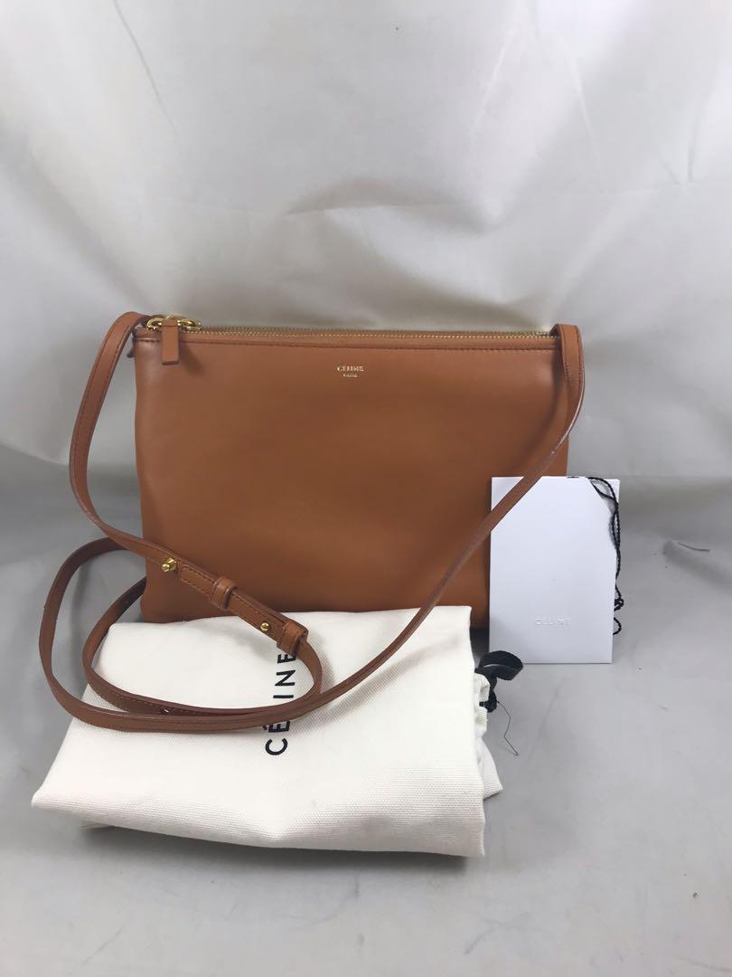 Celine trio tan new arrivals