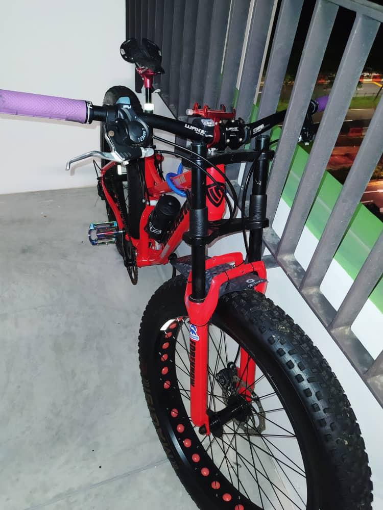 Fat bike upgrade.., Sports Equipment, Bicycles & Parts, Bicycles on