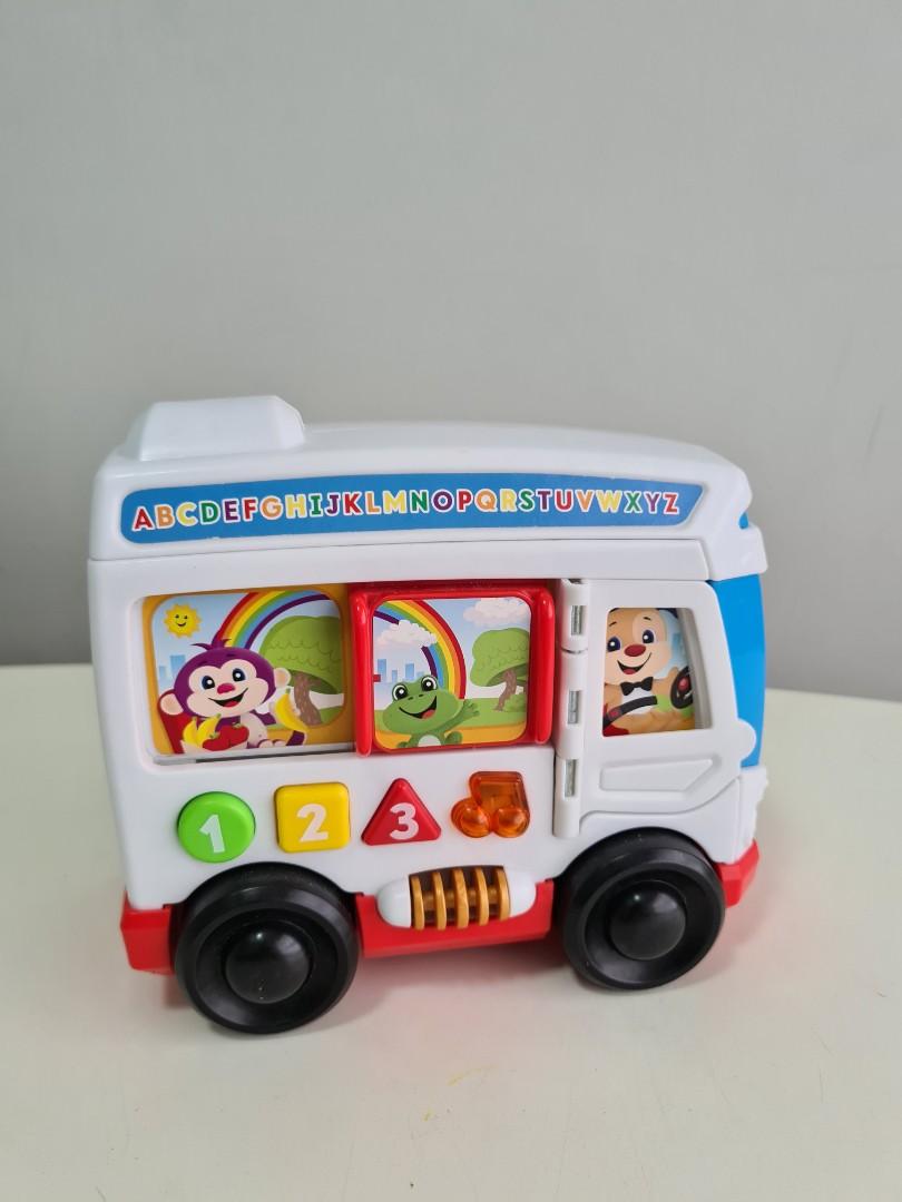 Fisher price laugh 2025 and learn bus