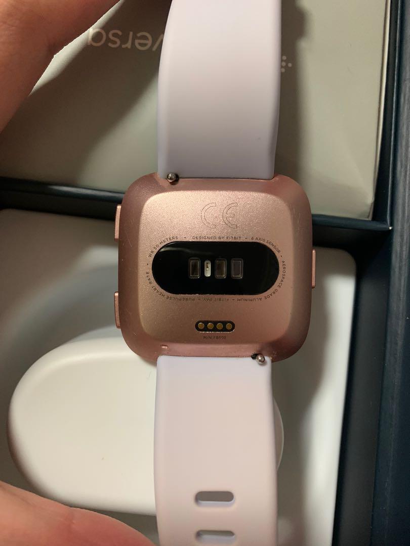 Fitbit Versa Periwinkle Rose Gold