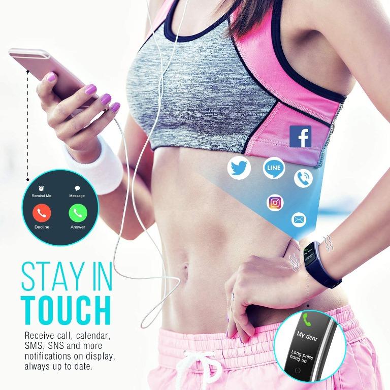 Fitfort fitness tracker with blood pressure deals
