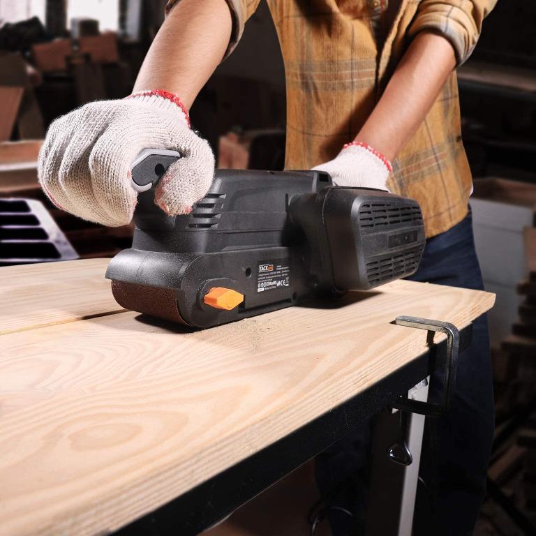 FreeDelivery TACKLIFE 900W Belt Sander with Dust Collection 75