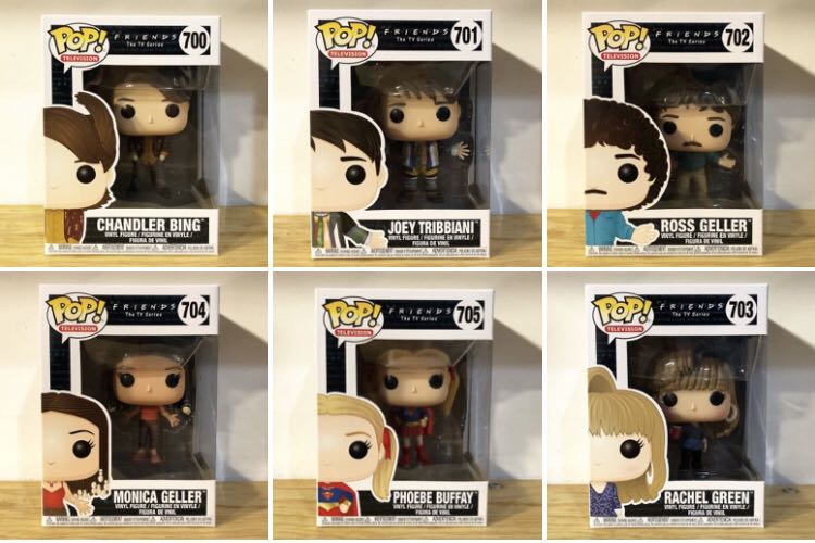 Friends Funko Pop, Hobbies & Toys, Toys & Games on Carousell