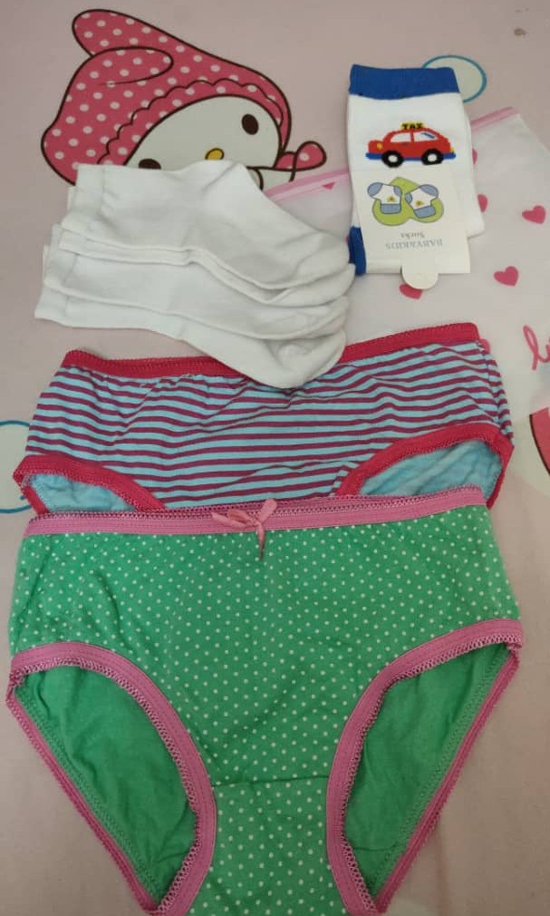 Girl Underwear, Babies & Kids, Babies & Kids Fashion on Carousell