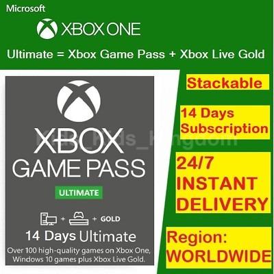 Xbox live gold 14 days hotsell