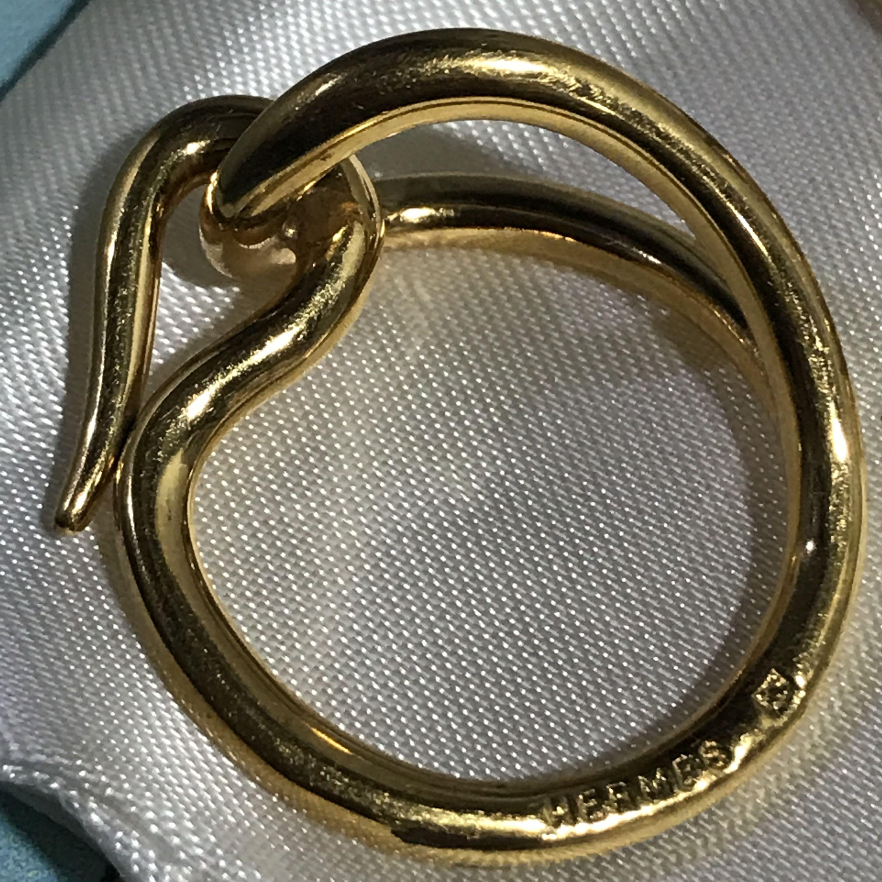 LOUIS VUITTON Scarf Ring, Luxury, Accessories on Carousell