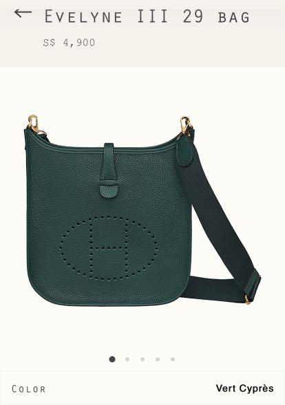 Hermes Singapore Price List