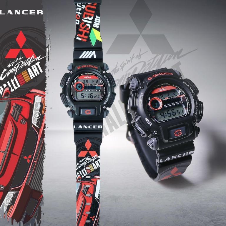 JDM Japan Mitsubishi Honda Subaru Loop One Design G Shock Watch
