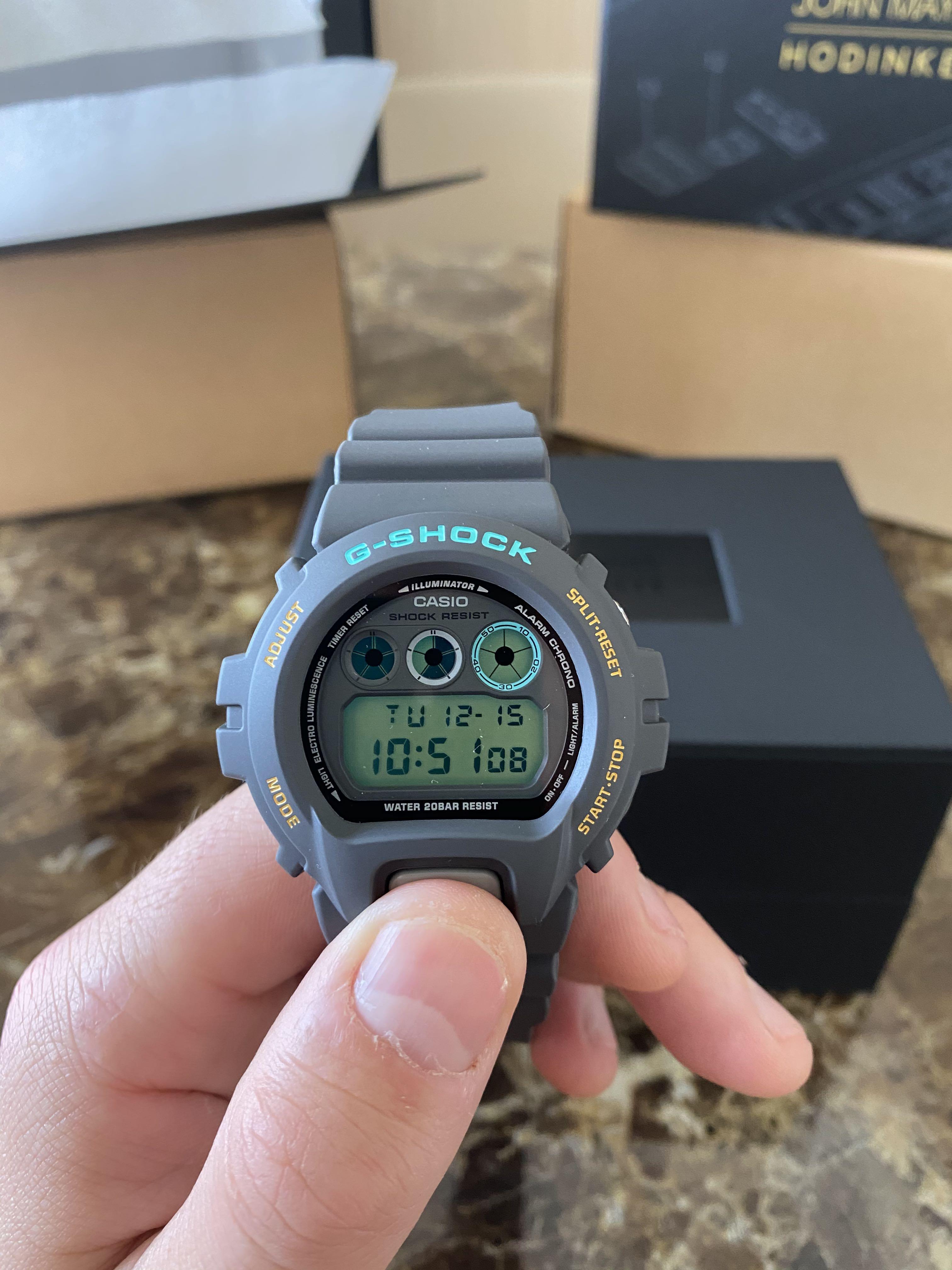 Hodinkee g top shock