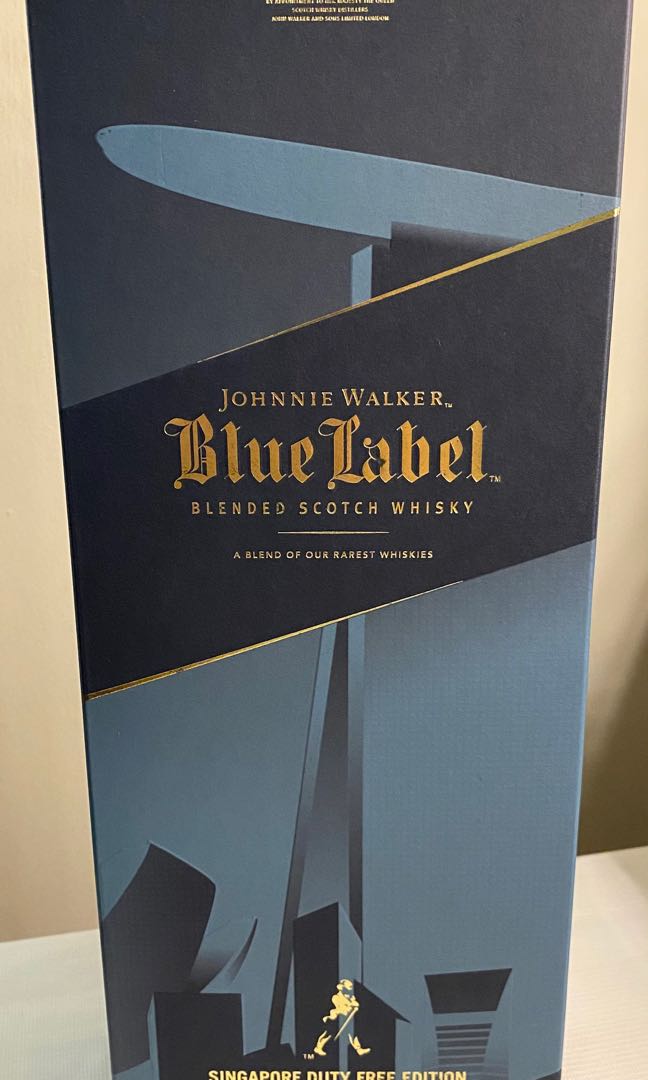 Johnnie Walker Blue Label 1L [Singapore Duty Free Edition ...