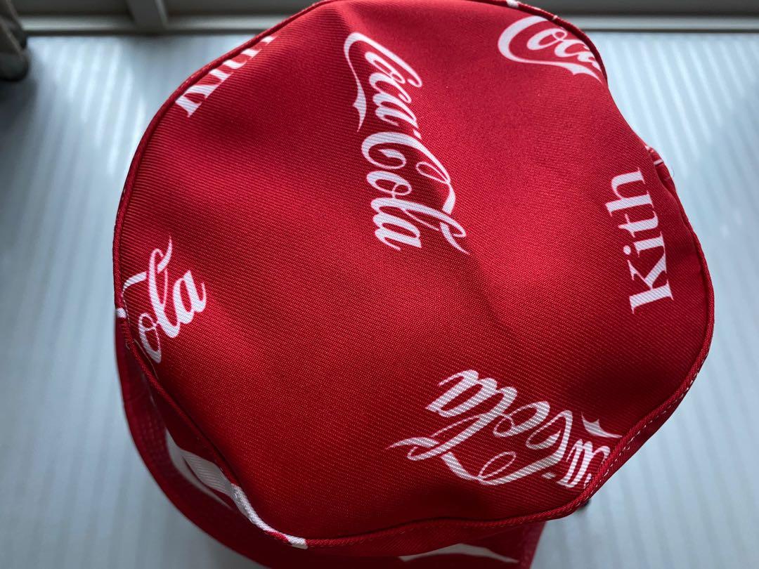 Kith x Coca Cola x Mitchell and Ness Coke it is bucket hat