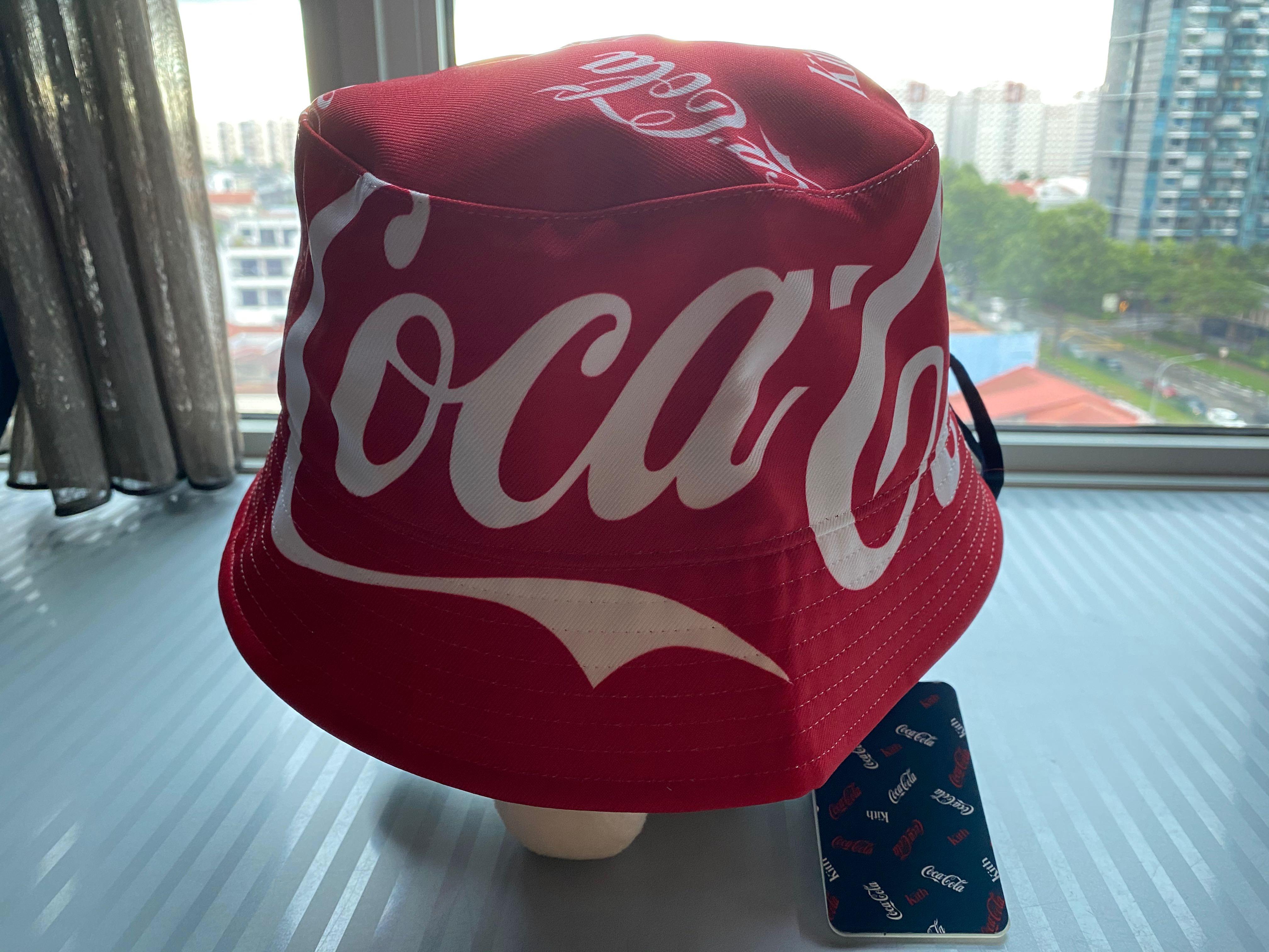 Kith x Coca Cola x Mitchell and Ness Coke it is bucket hat