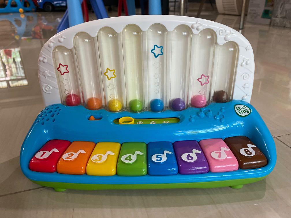 LeapFrog Poppin' Play Piano 8 Musical Keys Correspond W/ Colored Pop up Balls for sale online 