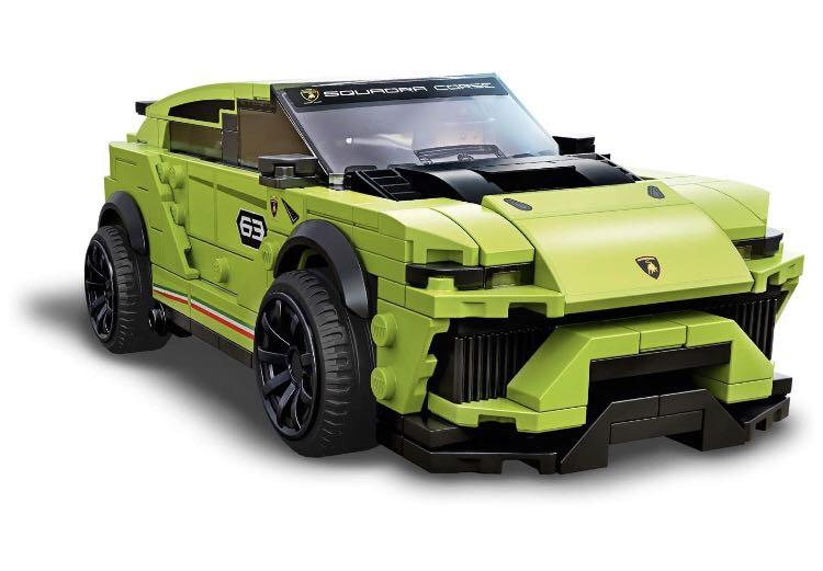 lamborghini urus and huracan lego
