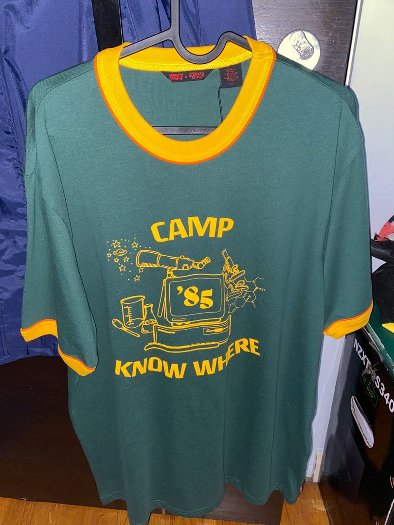 Levis stranger things shirt online