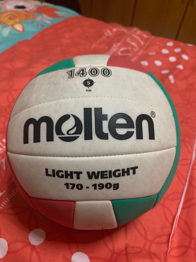 Lightweight Molten Volleyball, Sports Equipment, Sports & Games, Racket & Ball Sports on Carousell