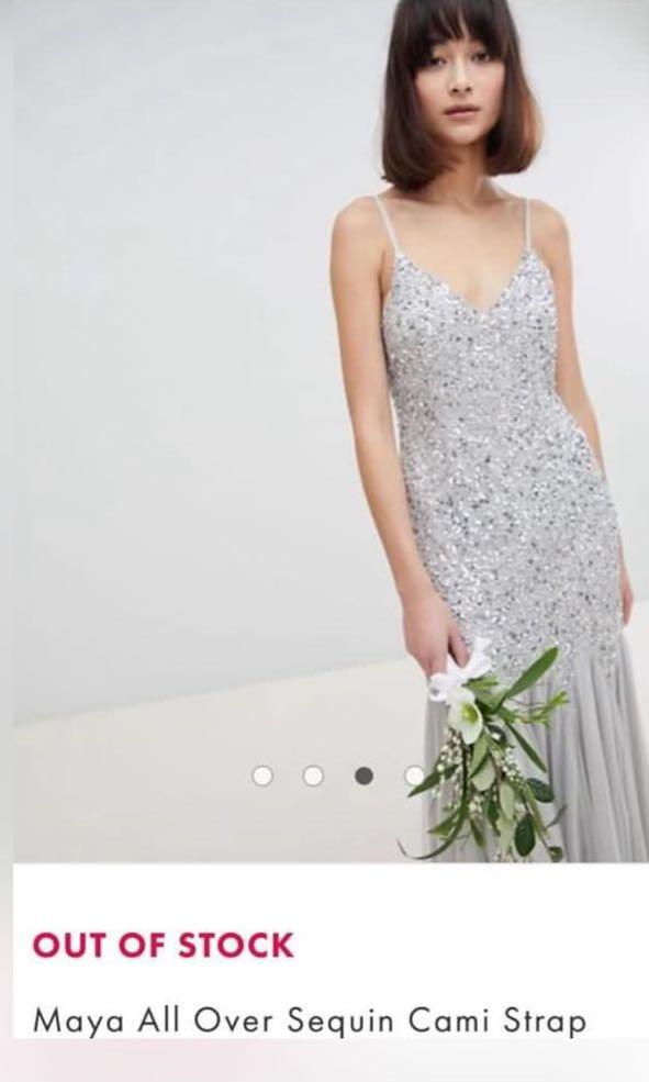 Maya cami top strap maxi dress