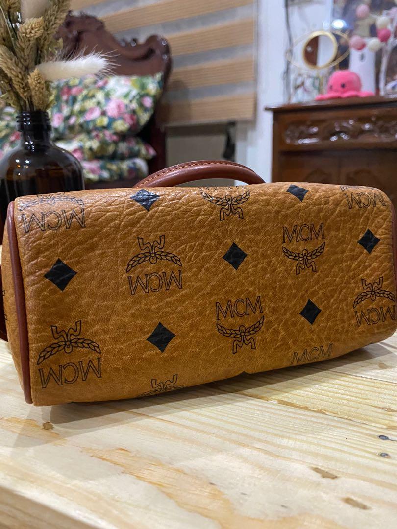 Mcm nano cognac, Luxury, Bags & Wallets on Carousell