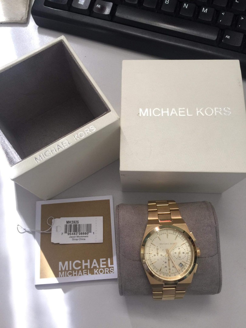 MICHAEL KORS GOLD WATCH (MK5926), Women's Fashion, Watches ...