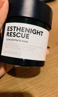 Missha esthenight rescue