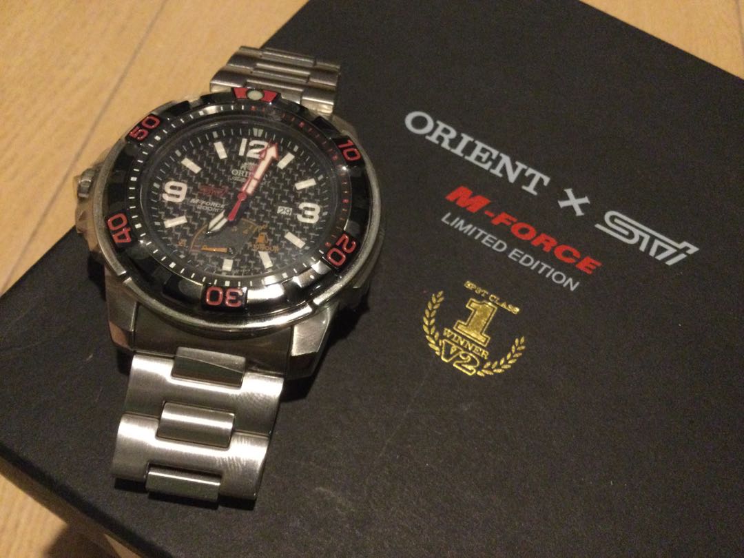 Orient m force sti limited edition best sale