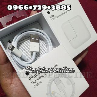 Original Apple Charger 12Watts With Apple Lightning Cable  Moneyback Guaranteed