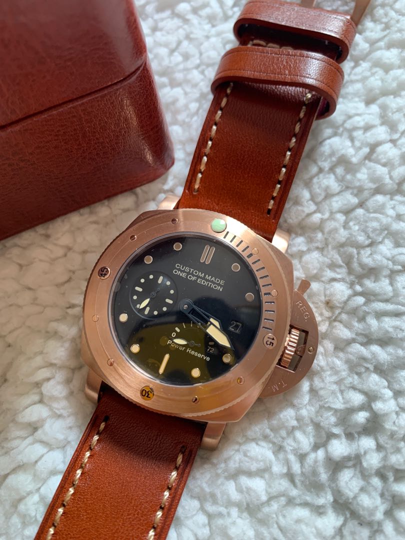 Custom made one of edition watch outlet
