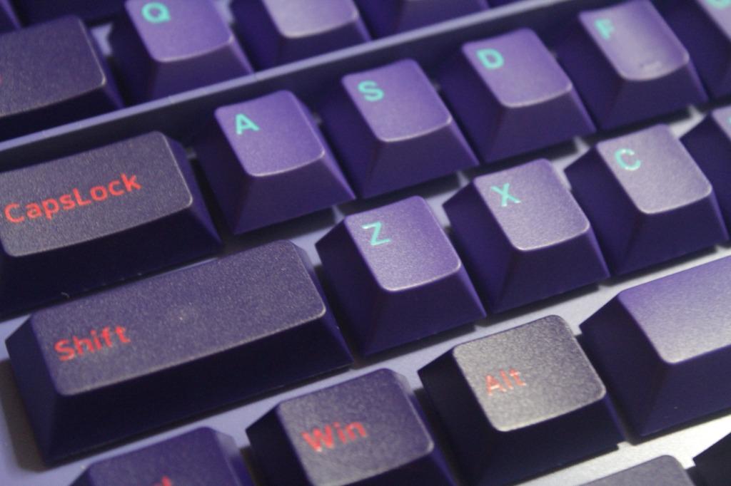 PBT Keycaps Doubleshot Laser Akko Neon Keycaps Purple Neon Blue Pink ...