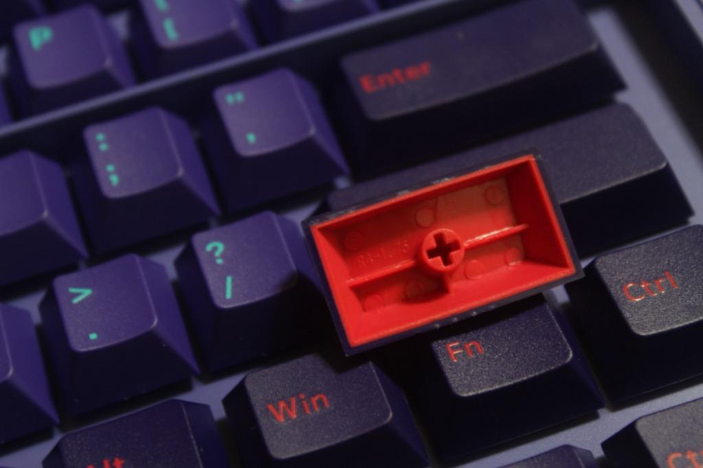 PBT Keycaps Doubleshot Laser Akko Neon Keycaps Purple Neon Blue Pink ...