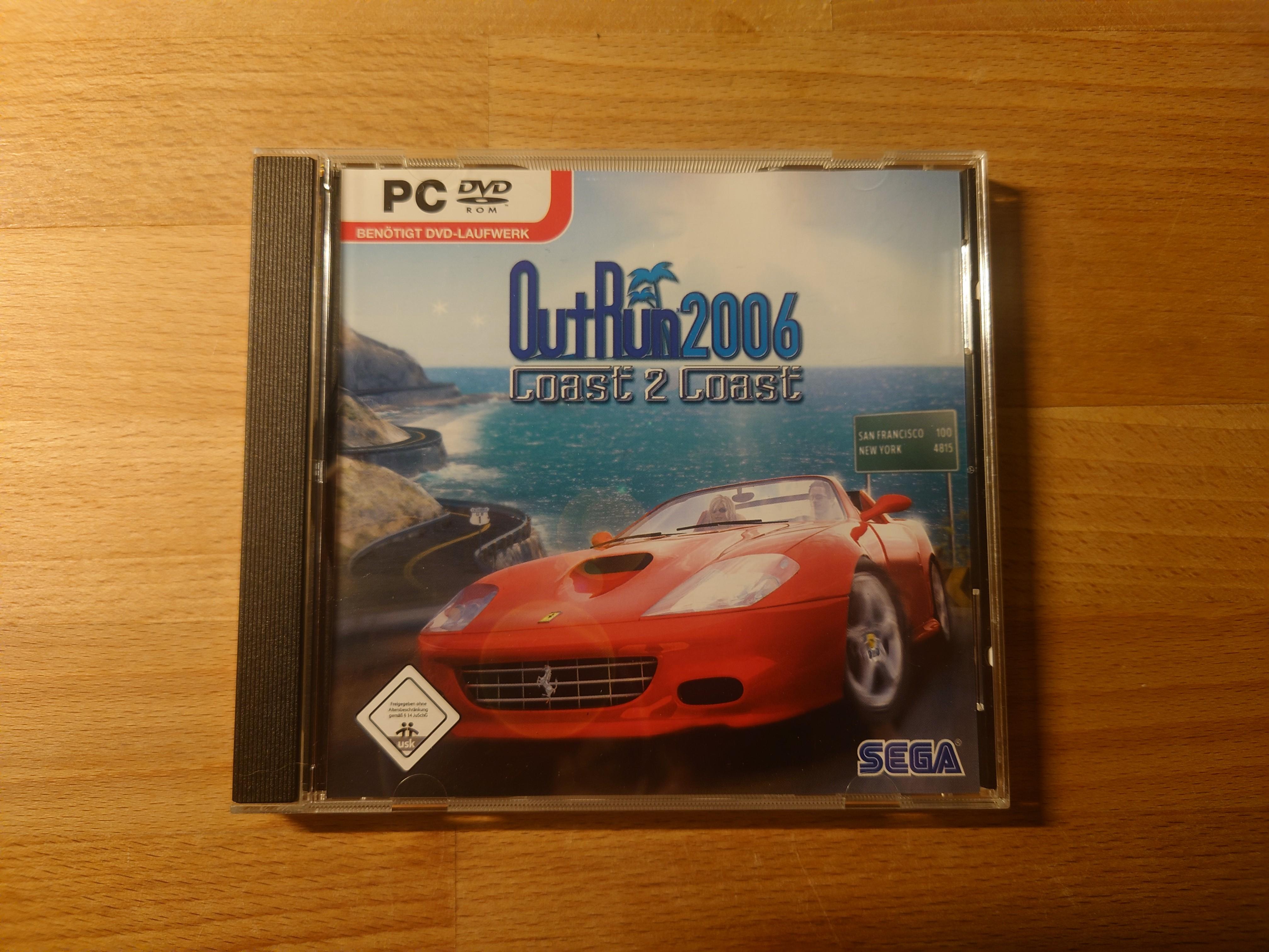 Pc game outrun 2006 coast 2 coast, 電子遊戲, 遊戲機配件, 遊戲週邊