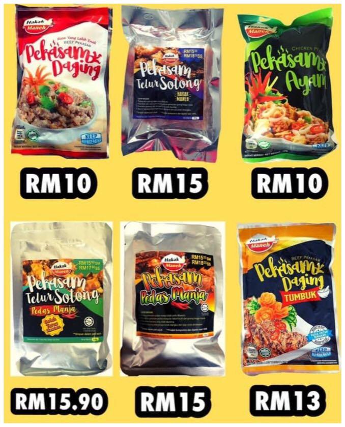 Pekasam Hakak Maneh Food Drinks Packaged Snacks On Carousell